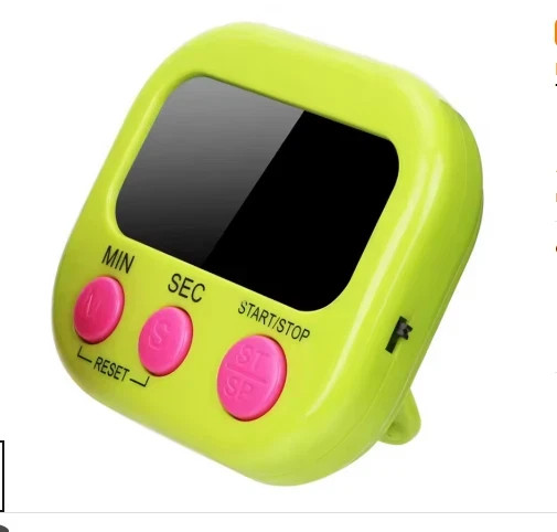 Large LCD Digital Kitchen Cooking Timer Count Down Up Clock Loud Alarm Magnetic
