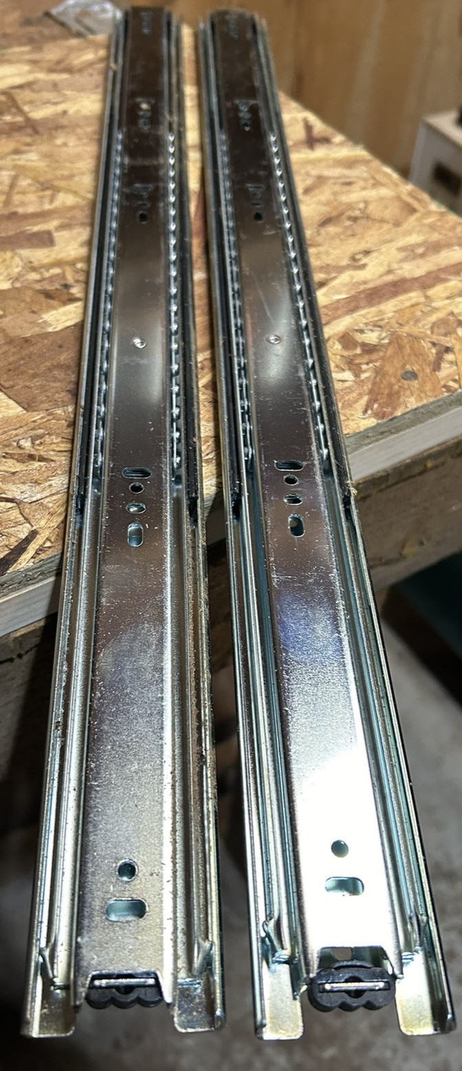 FIVE SETS 24" DRAWER SLIDES