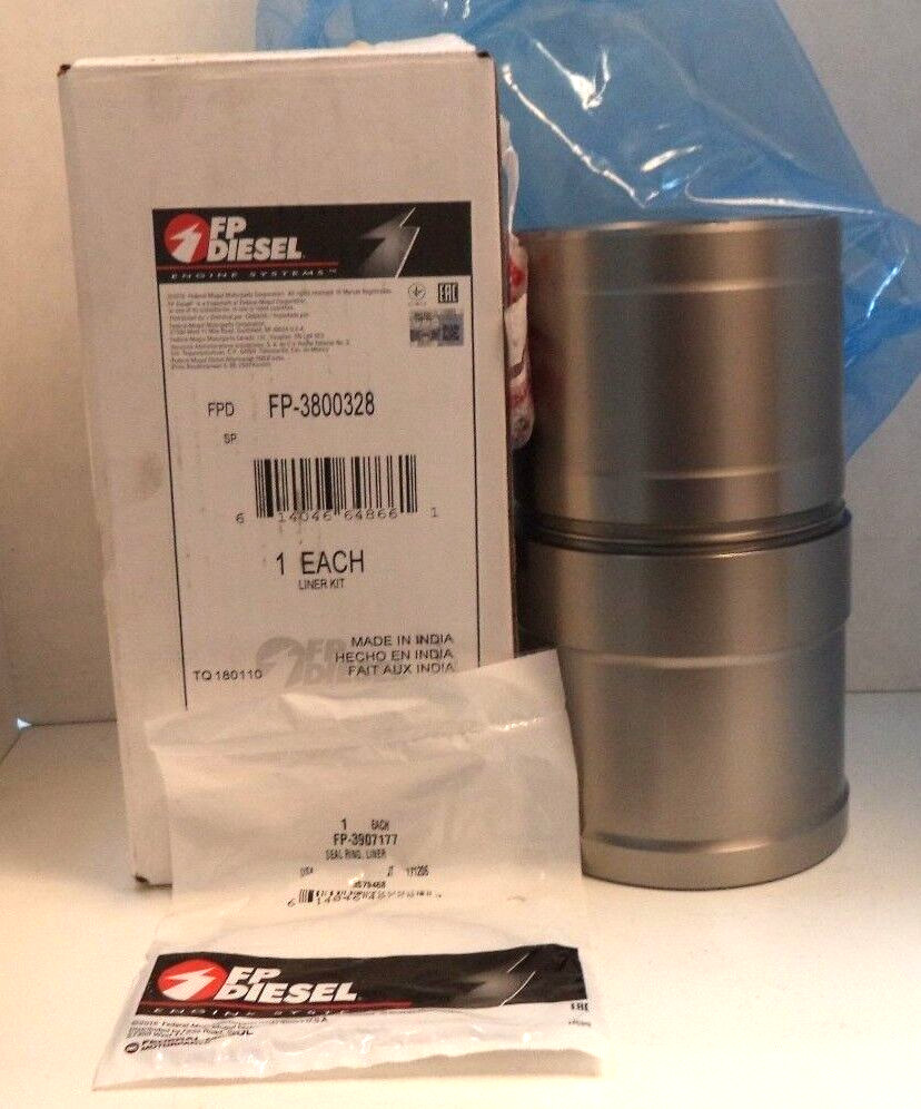 Cummins Diesel Cylinder Liner Kit With Sealing Rings, P/N FP-3800328