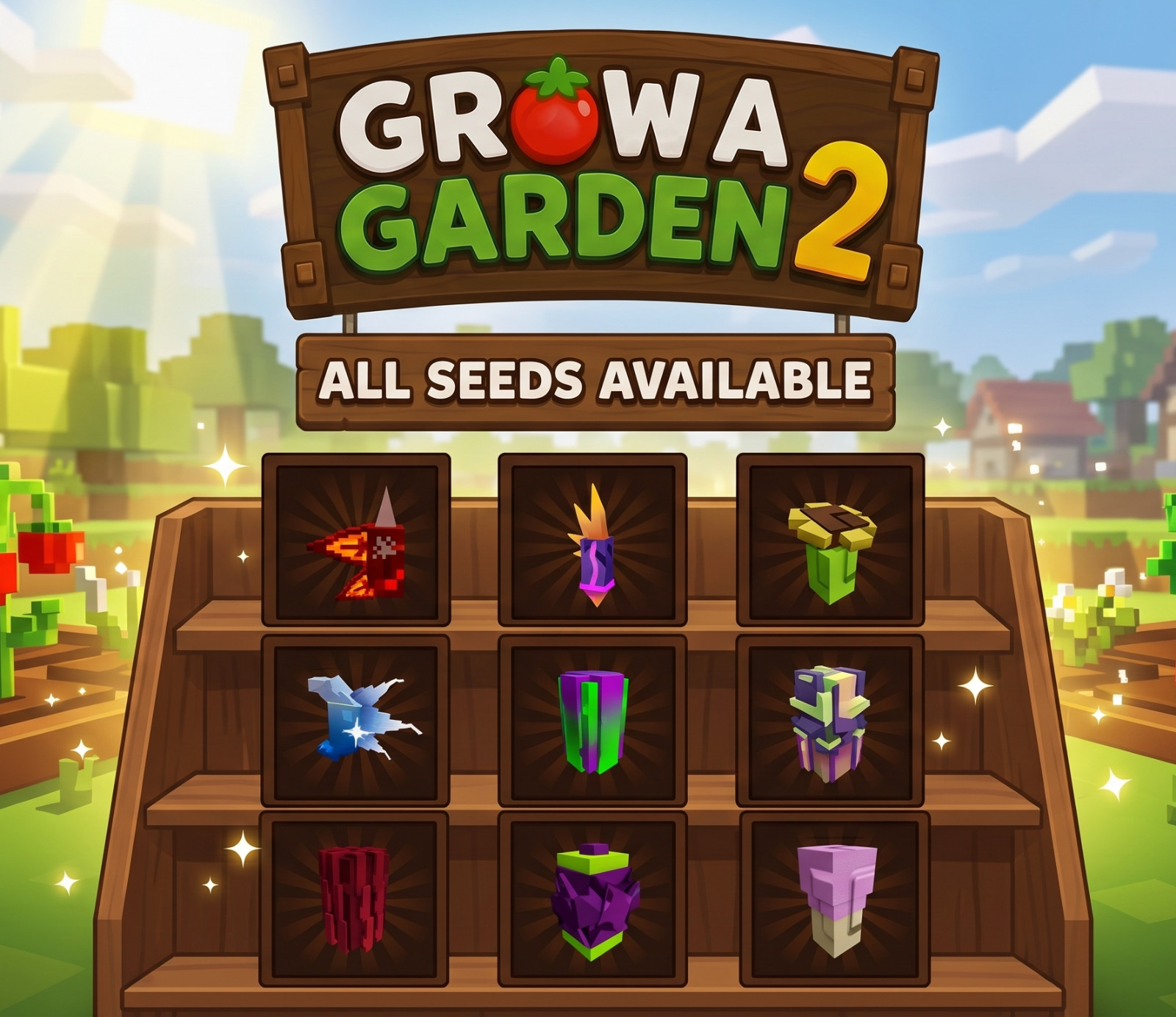 🪴Grow a Garden 2🪴| ALL SEEDS,Legendary,Mythic,Super 🪴| Fast & Cheap