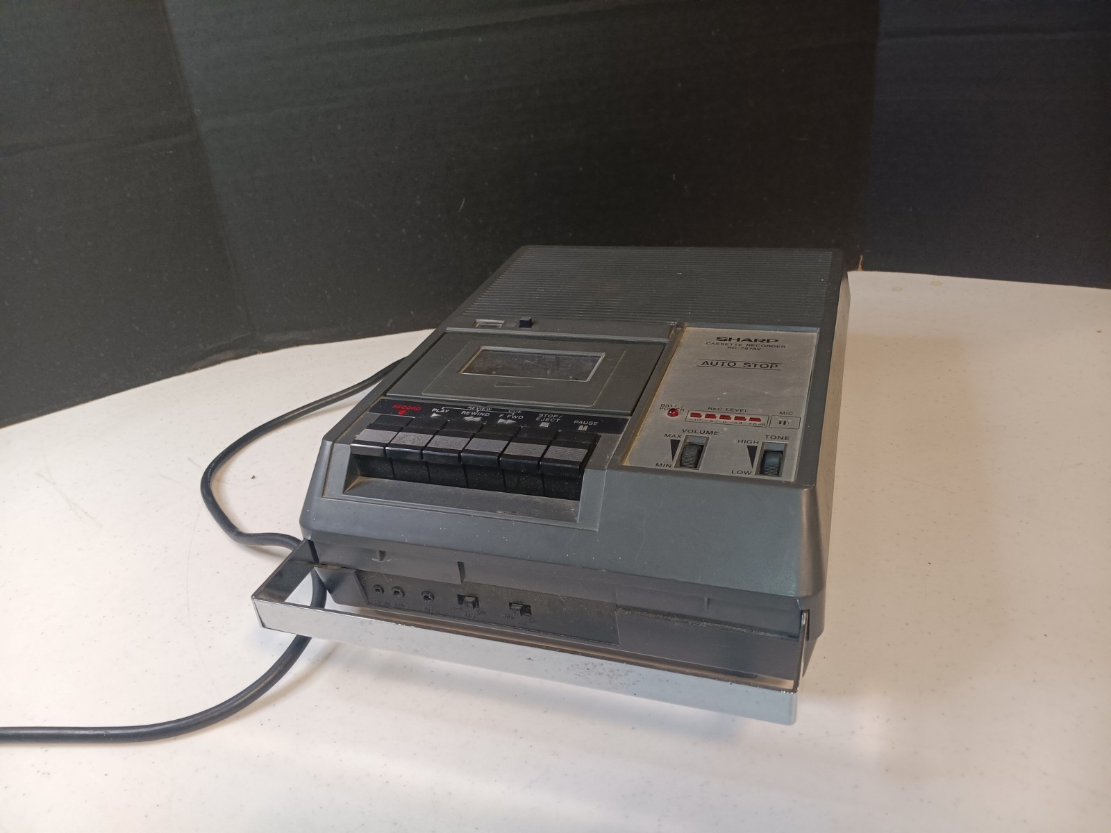 Vintage Sharp RD-767AV Cassette Player/Recorder