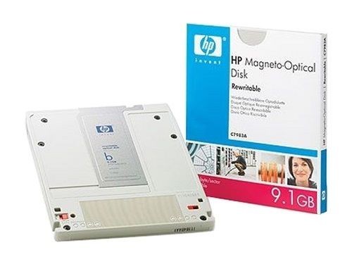 HP C7983A 9.1GB REWRITABLE OPTICAL MO DISK RW  - *NEW* - SEALED
