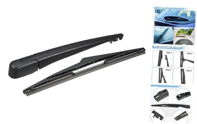 Rear Windshield Wiper Blade Arm Replacement Set Quality Fit for Volvo V60
