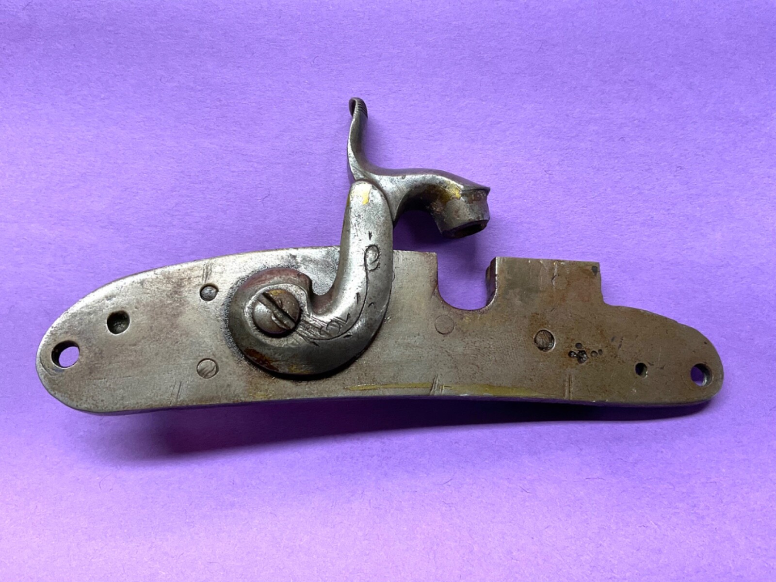 RIGHT HAND - Percussion Rifle - Pistol - Shotgun Lock - Black Powder Lock Plate