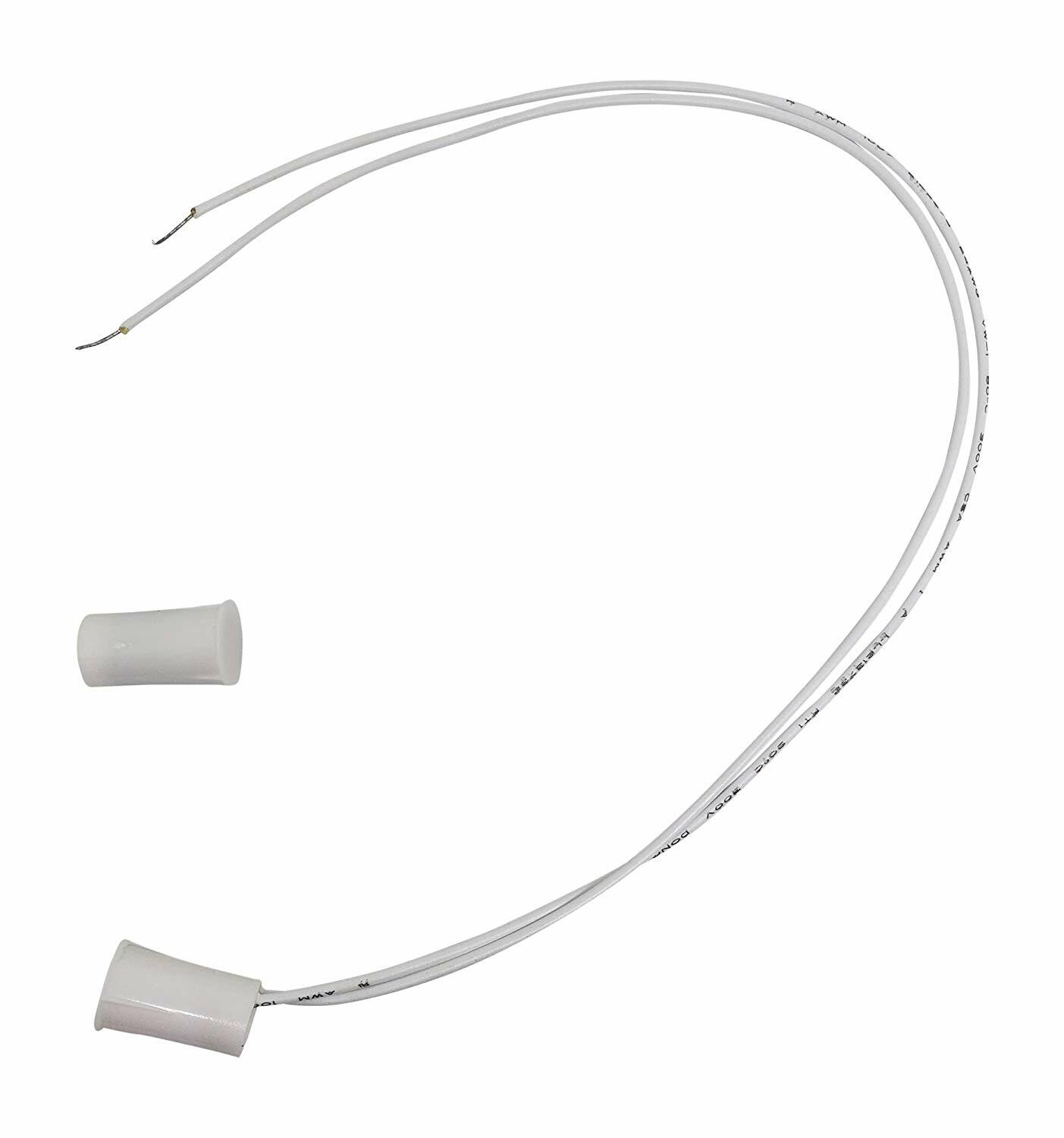 4 Mini Recessed Door Contacts NC Security Alarm Door Window Sensors Magnetic
