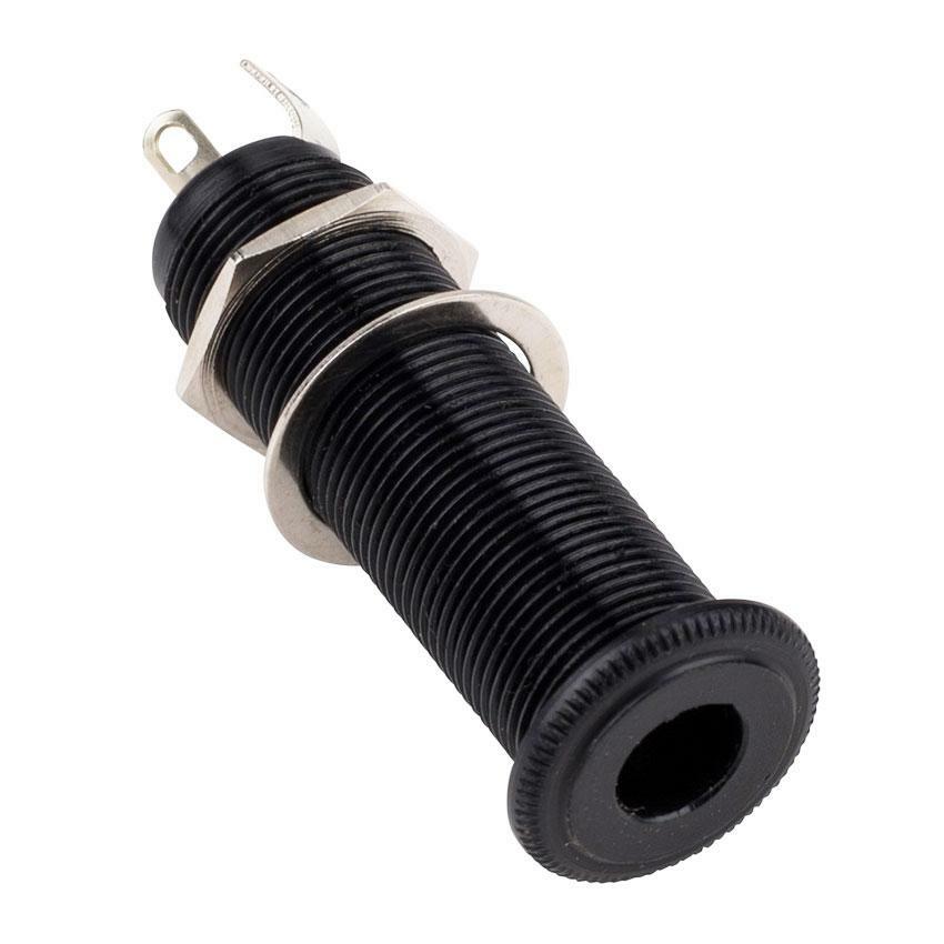 Switchcraft 152B Stereo Black TRS 1/4" Long Threaded Input Jack EP-0152-003