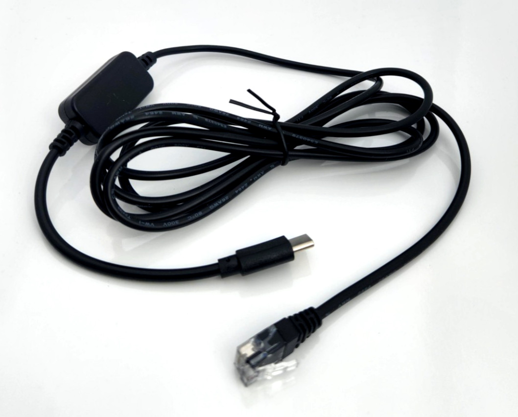 V1 Valentine One Radar Gen1 & Gen2 USB-C RJ11 Power Cord          (USBC)
