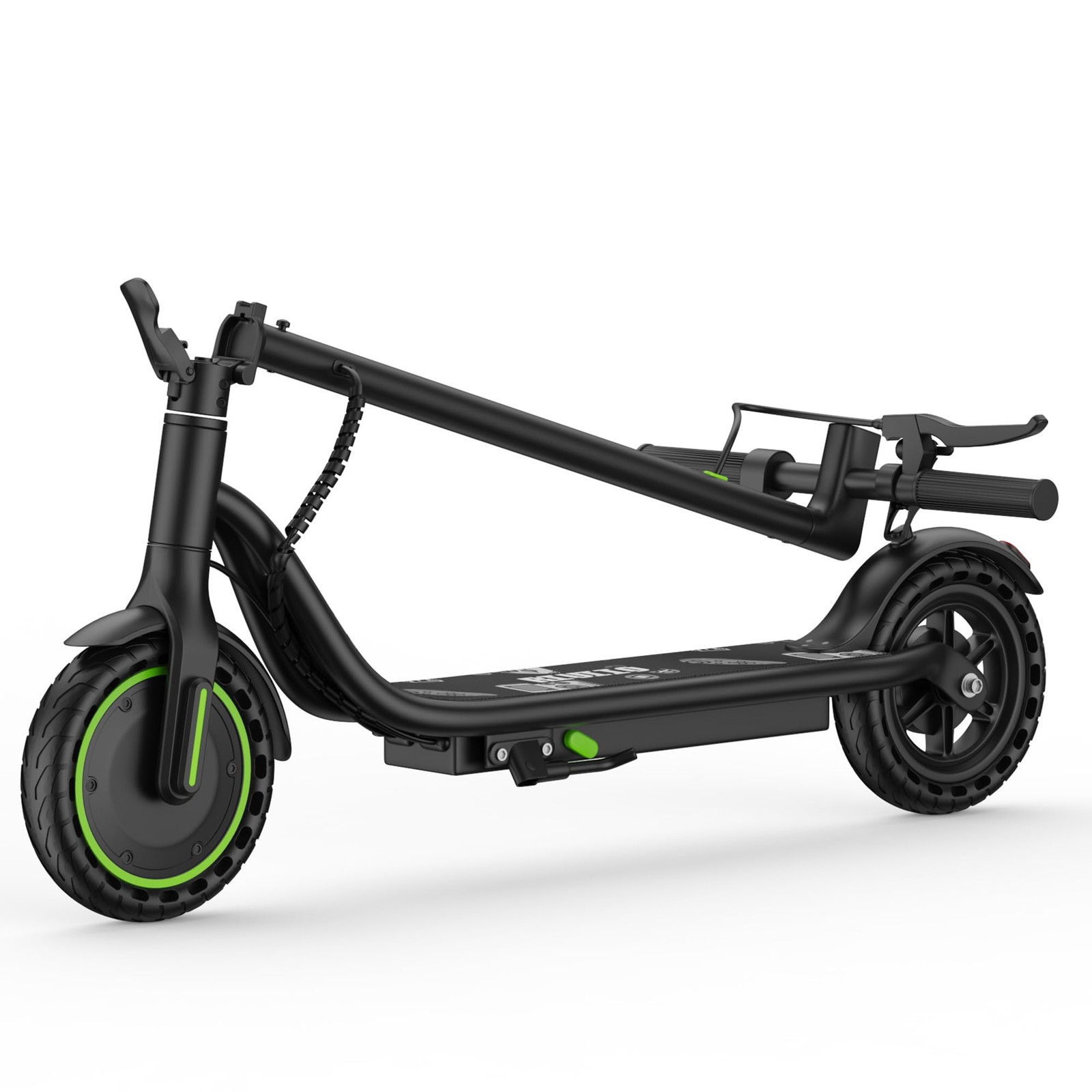 Electric Scooter for Adults, Teens & Big Kids, 350W Motor, 19Mph Top Green