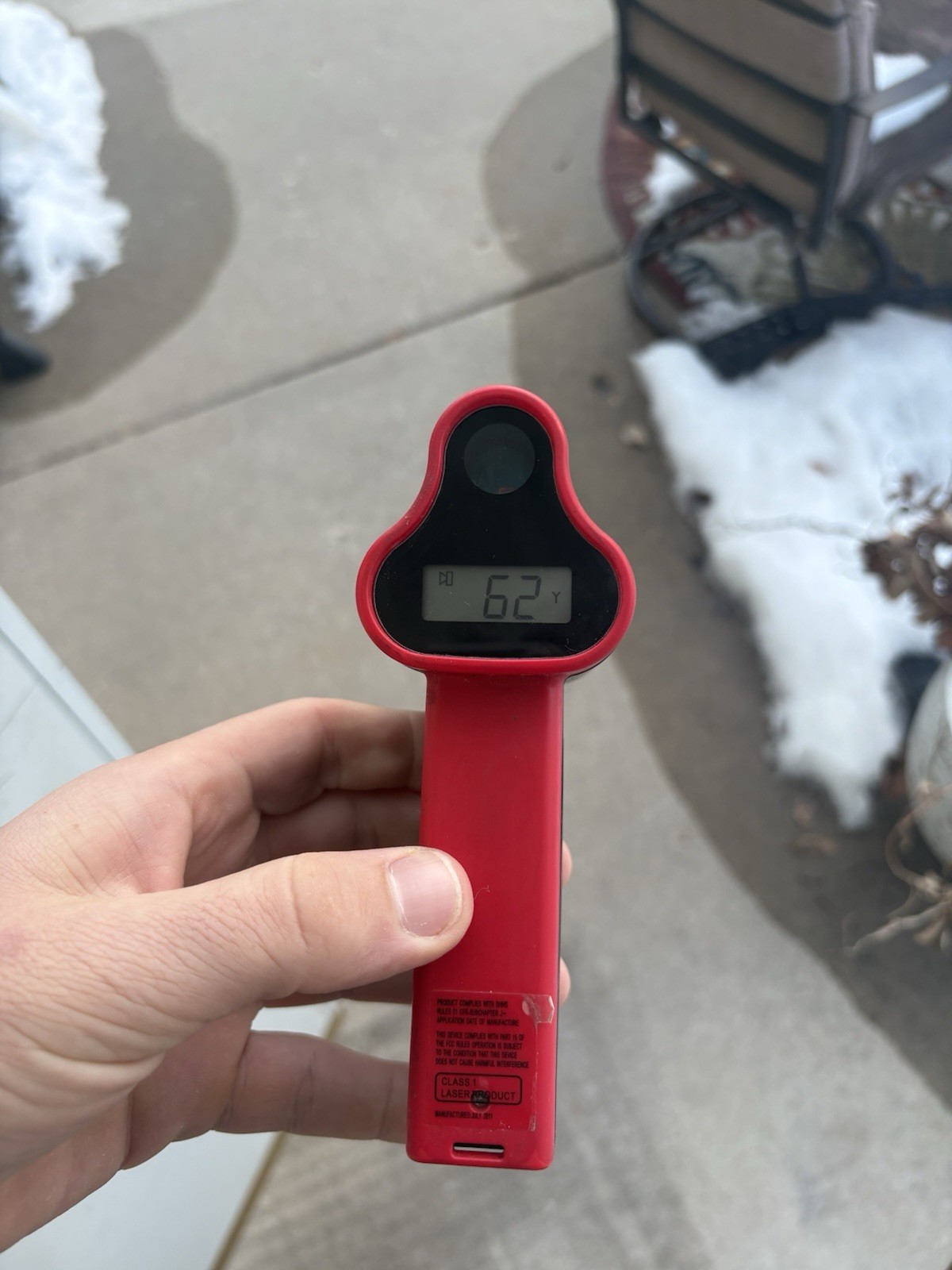 Laser Link Golf Rangefinder. Tested. Laser Link Red Hot Golf Range Finder