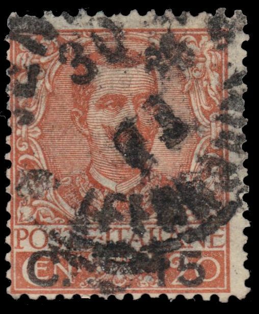 ITALY 92 - King Victor Emmanuel III "1905 Provisional" (pa22191)