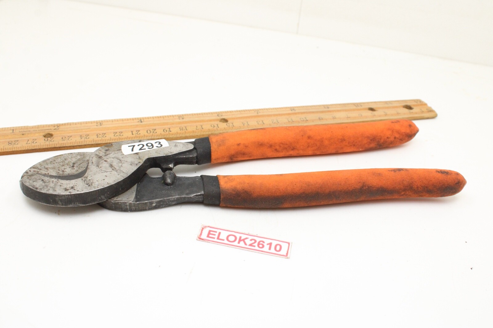Pittsburgh Tools Leverage Cable Cutter Comfort Grip Handle 9.5” Long