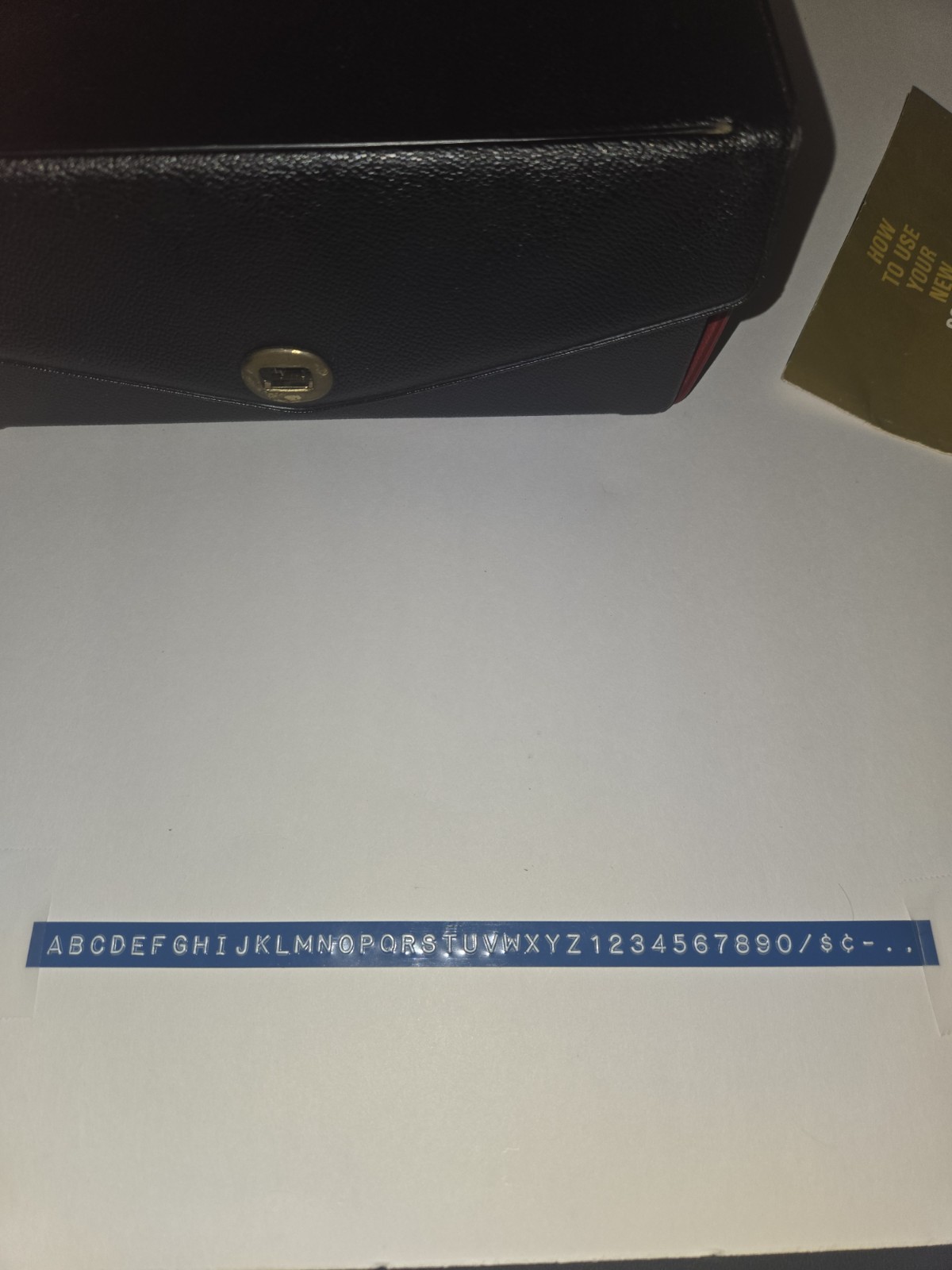 VTG Rotex Compact Labeler-In Case-Full Function-with Orig Instructions
