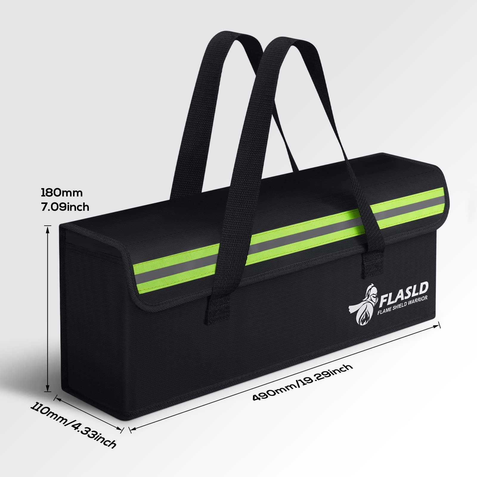 E-Bike Battery Safe Bag Explosionproof - Large Capacity Fireproof Lipo Bag for E