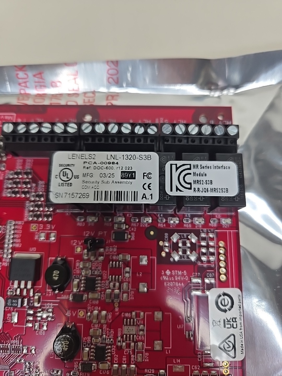 Lenel Series 3 LNL-1320-S3B Dual Reader Interface Module