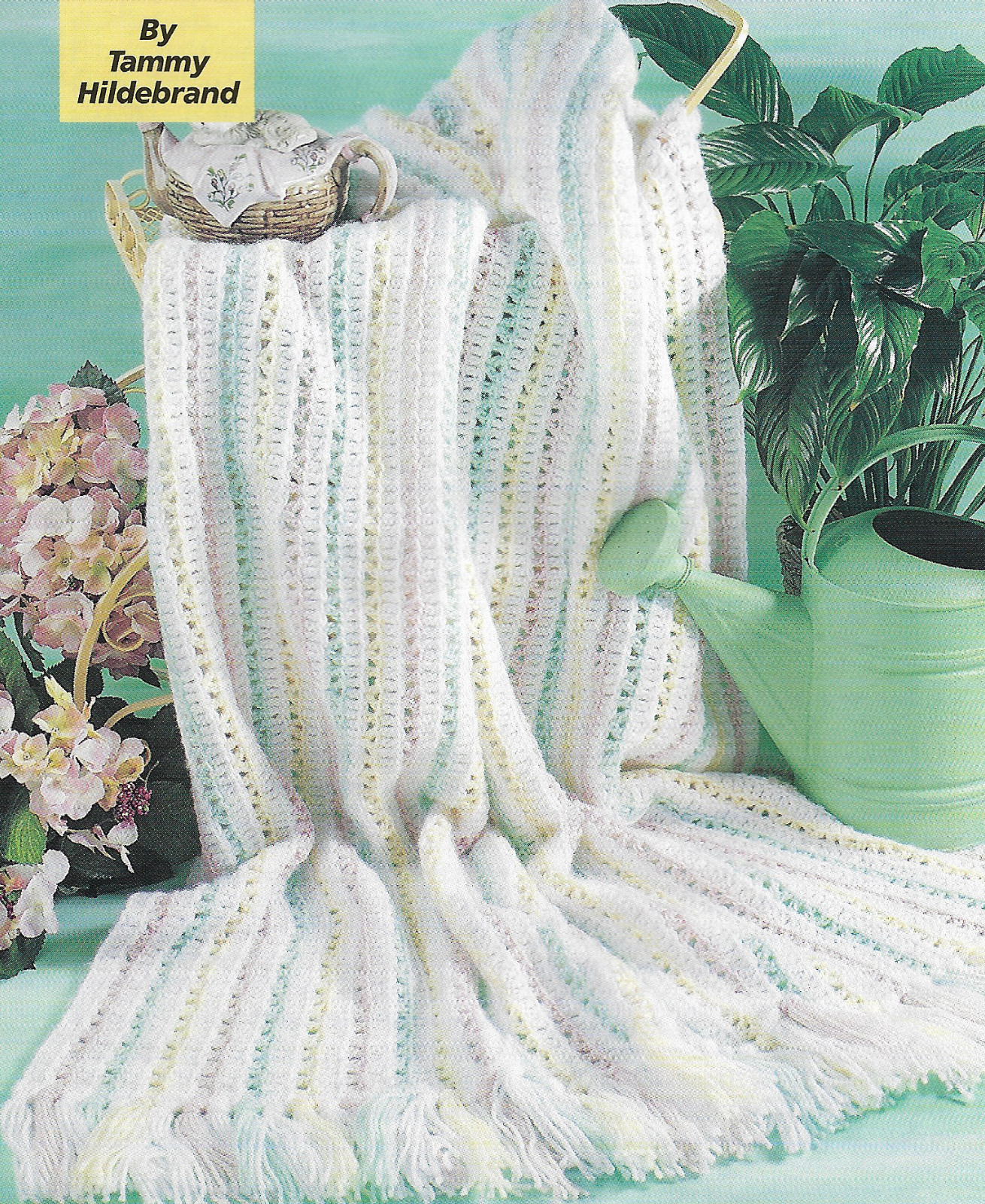 Elegant Pastels Afghan crochet pattern instructions