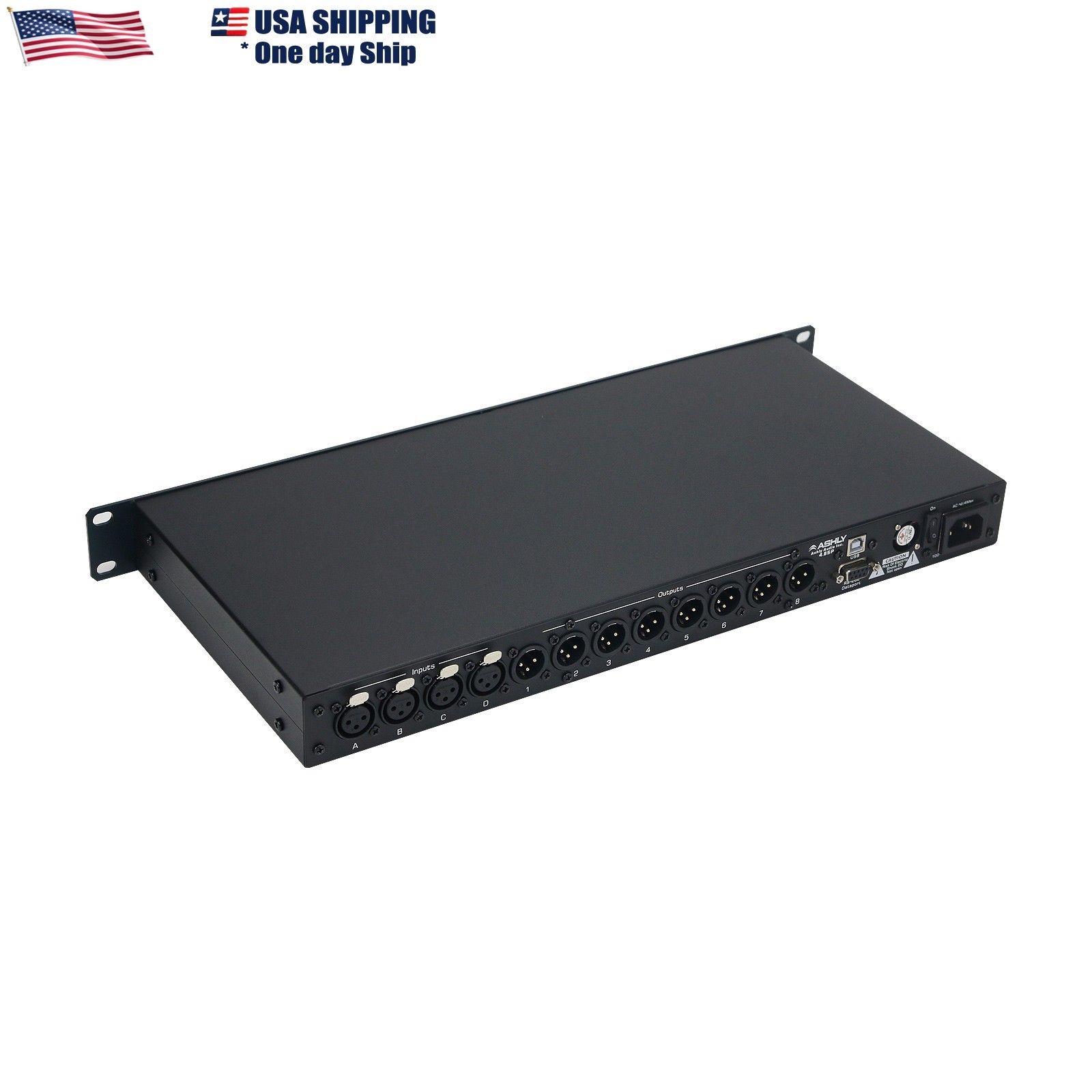 4.8SP 110V Digital DSP Audio Processor Original Software 4 Input 8 Output #USA