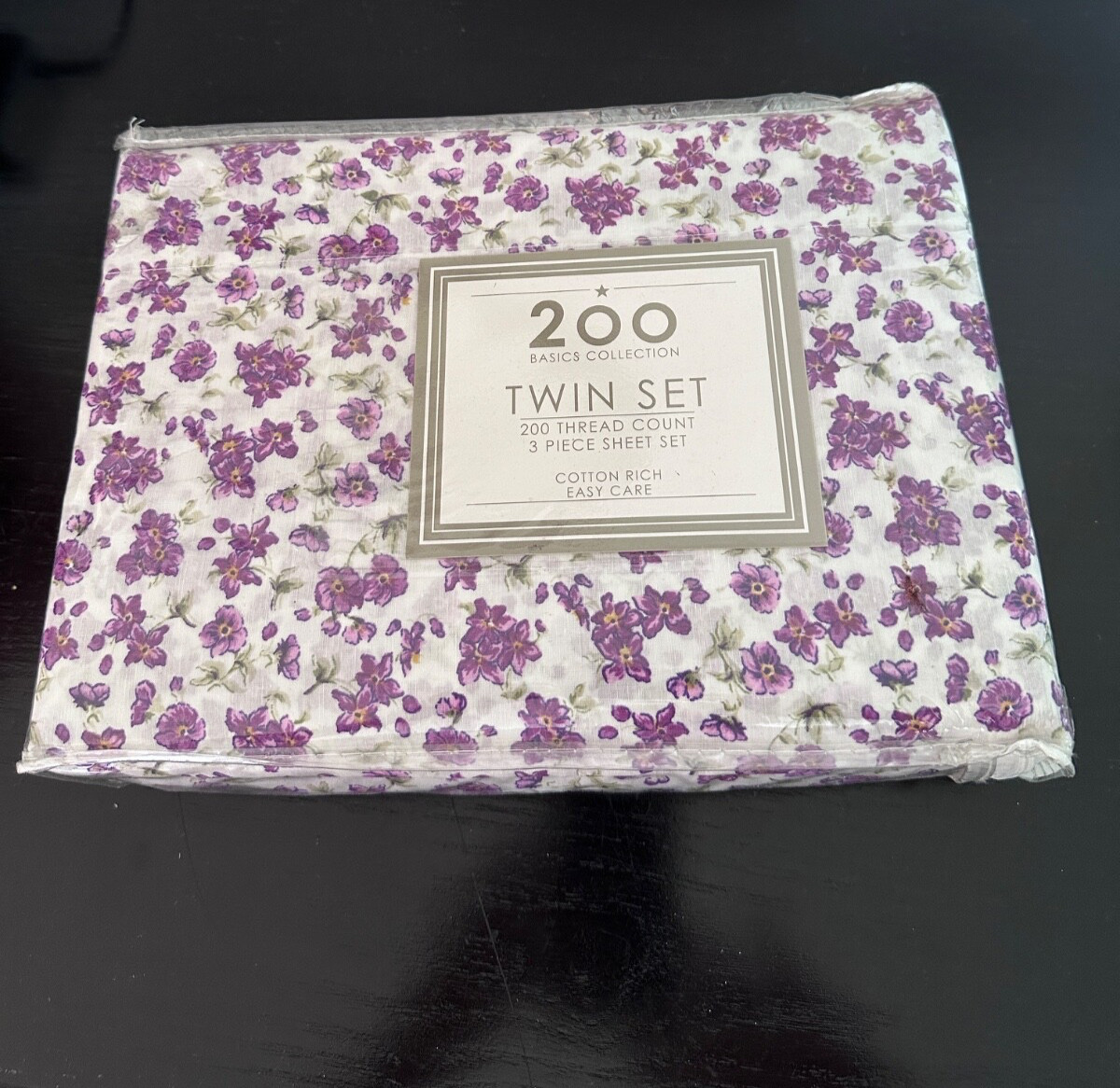200 Basics Collection 3 Piece Twin Set 200 Thread Count