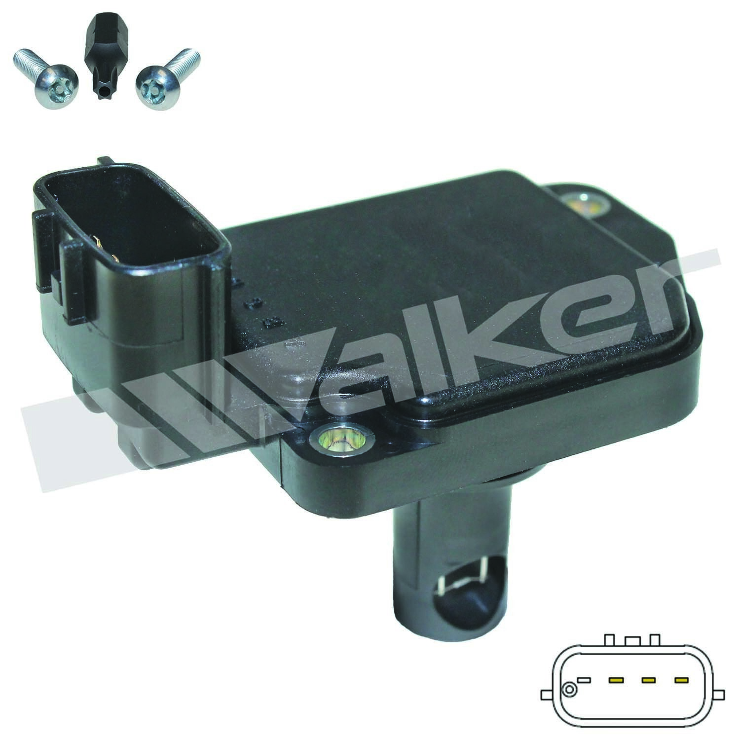 Walker Mass Air Flow Sensor for Frontier, Xterra, Pickup 245-1109