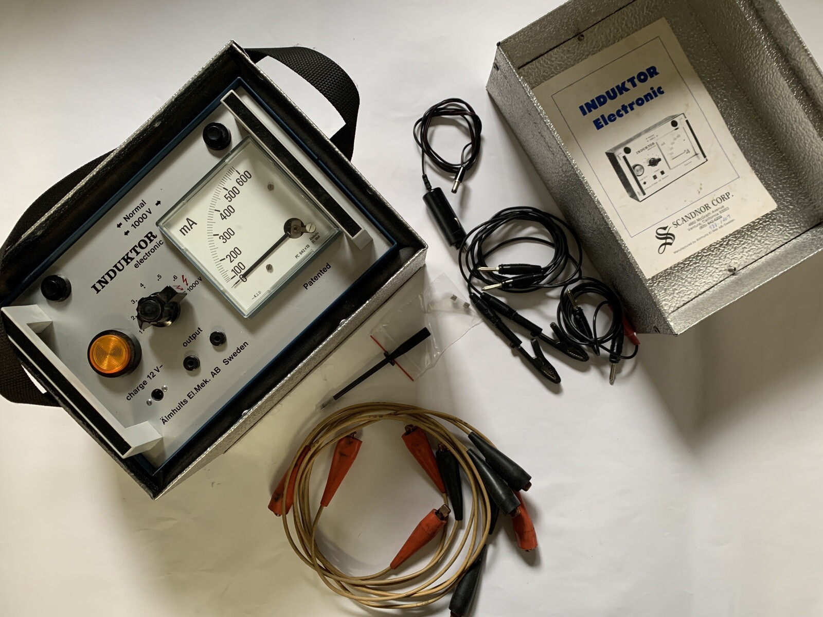Induktor Electronic 1000V AC 3-Phase Motor Tester Model 34615