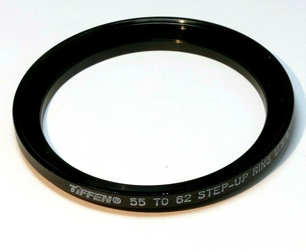 Tiffen 55mm to 62mm ring Metal adapter threaded step-up