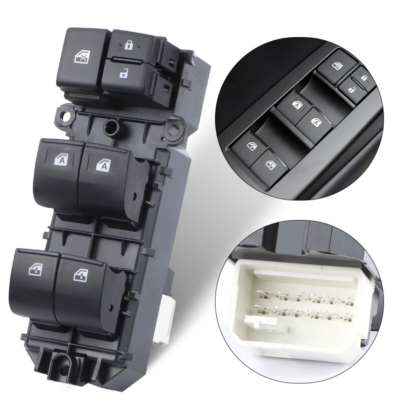 Left Master Power Window Control Switch For 2016-2022 Toyota Tacoma 2.7L 3.5L