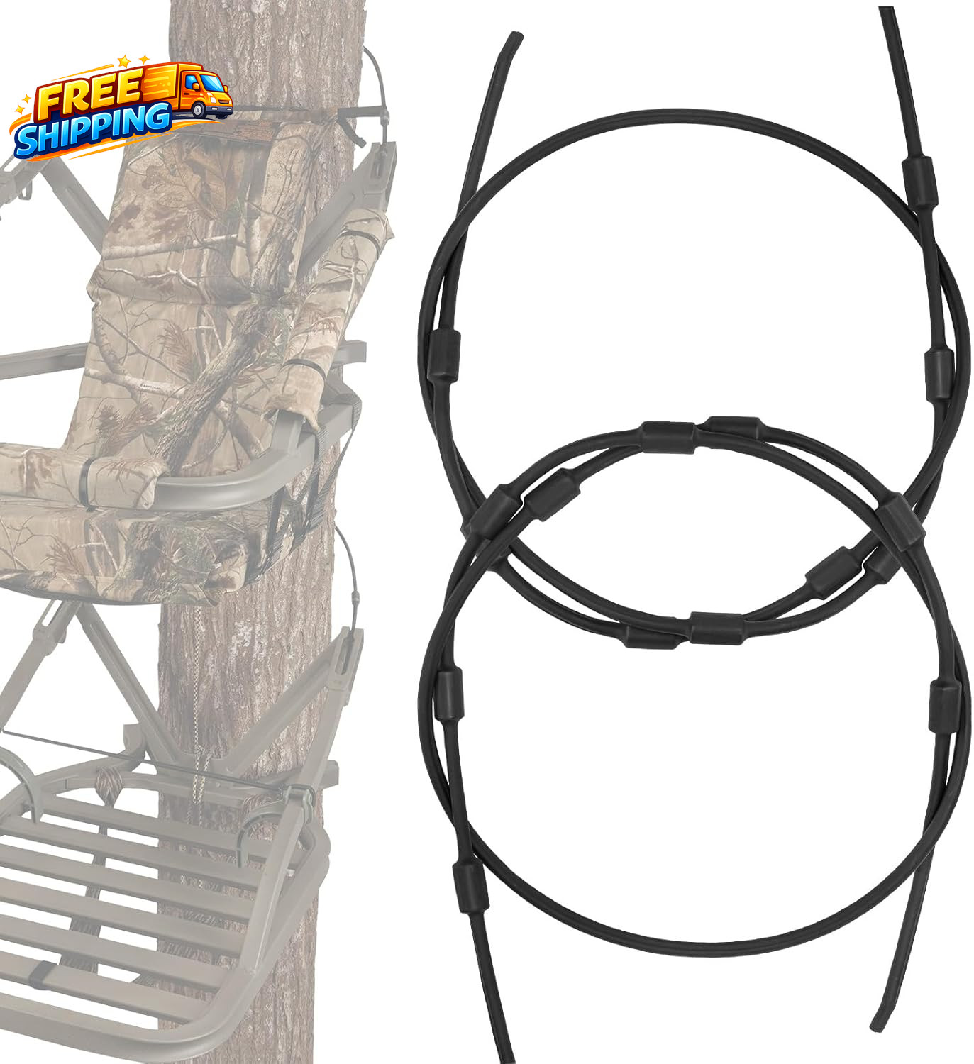Climbing Tree Stand Replacement Cables for Summit Climber 65 Hang on Climber
