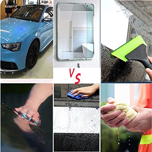 Small Squeegee with 5 Inch Green Rubber Window Tint Squeegee, Mini Wiper