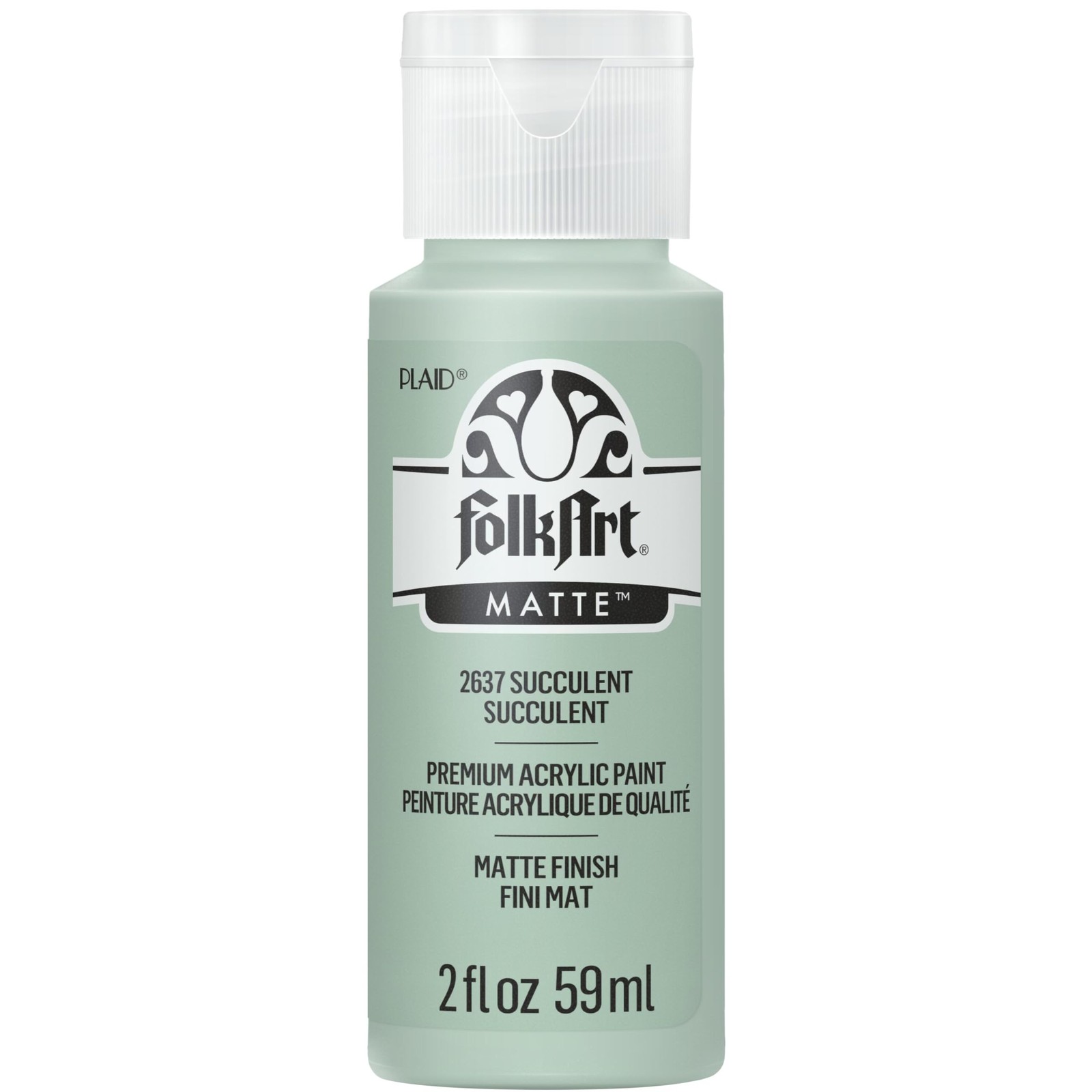 FolkArt Paint, Succulent 2 Fl Oz 2 (Pack of 1),