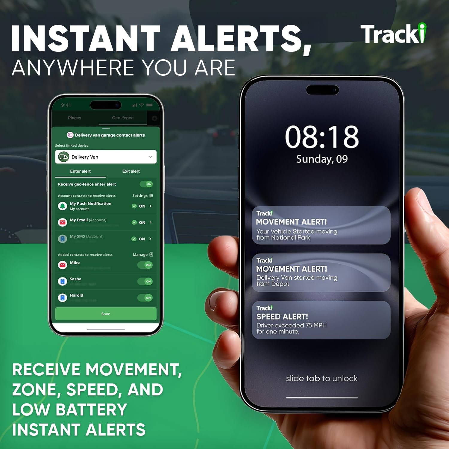 Tracki Pro GPS Tracker for Vehicles – (Subscription Required)