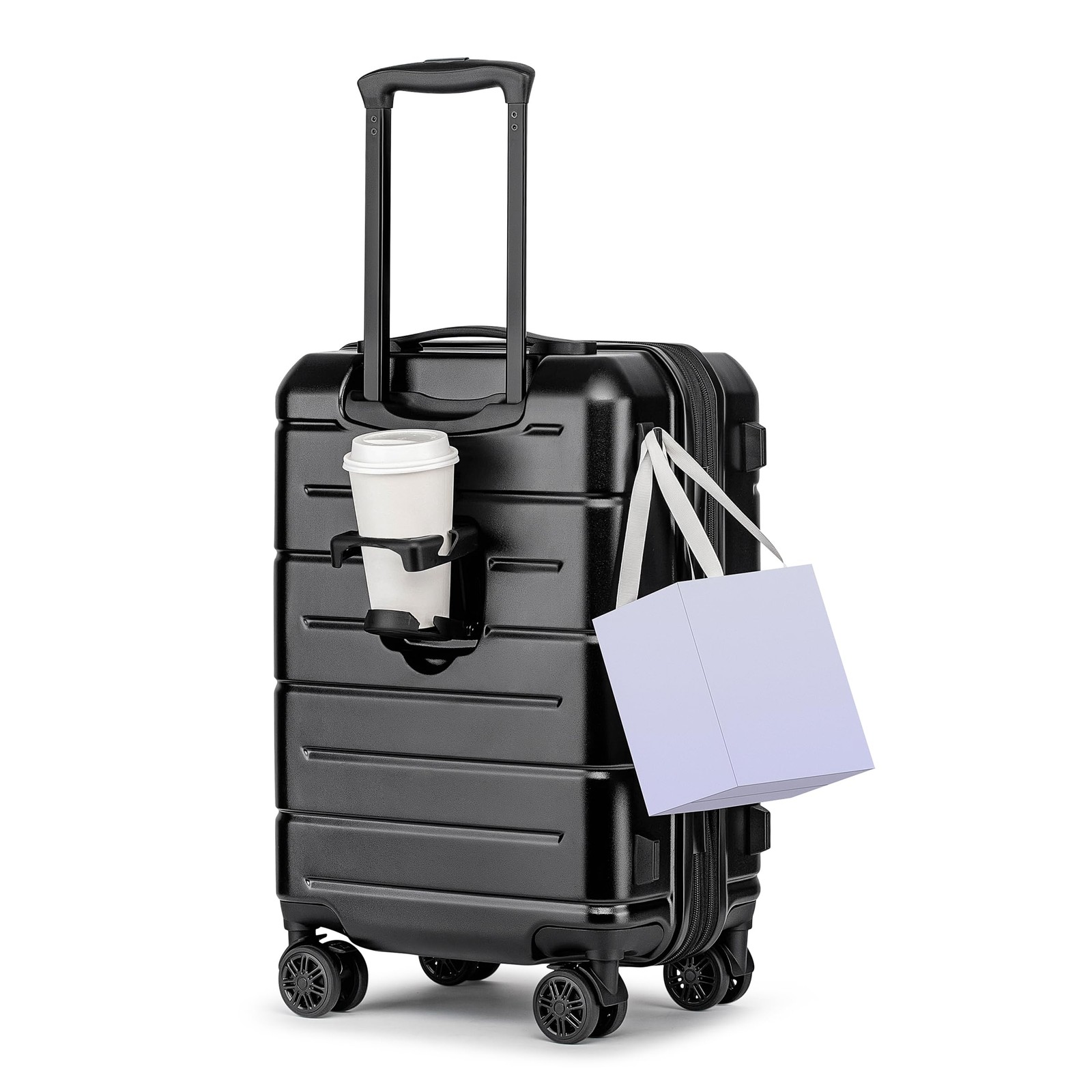 Carry On Luggage 22x14x9 Airline Approved Expandable Hardshell 20 Inch Luggag...