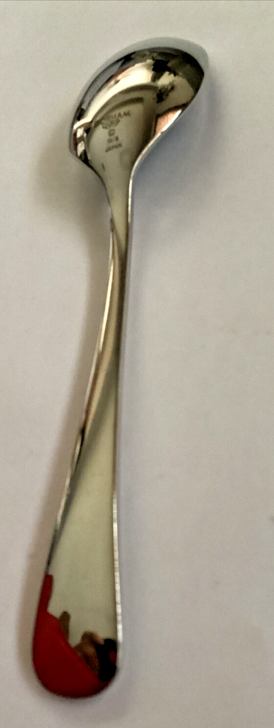 COLONIAL TIPT Gorham Stainless Soup Spoon Design Studio Japan Flatware VGC