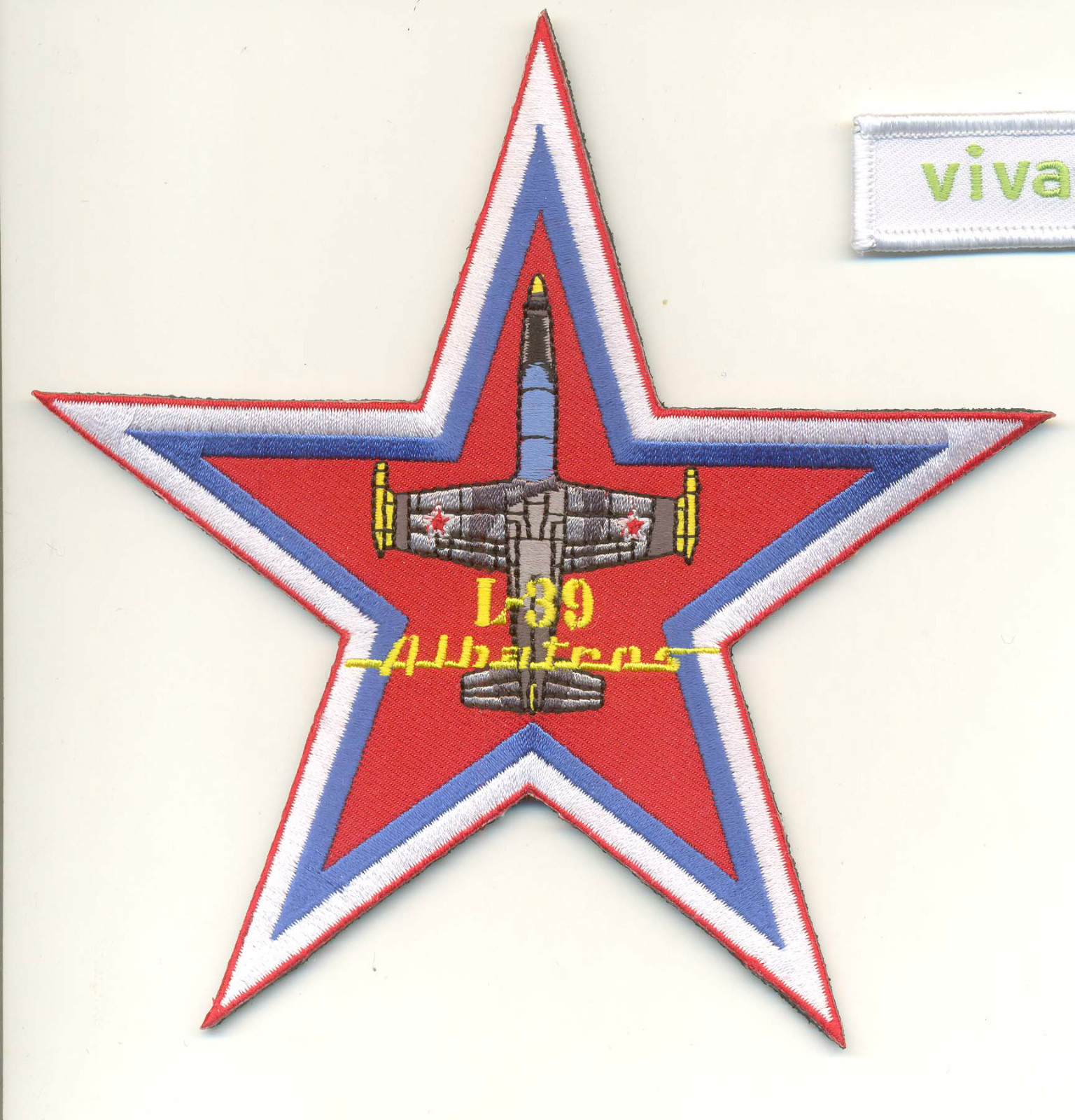 L-39 Aero Vodochody Albatros "Russian Star" Fighter Patch (Albatros Script)