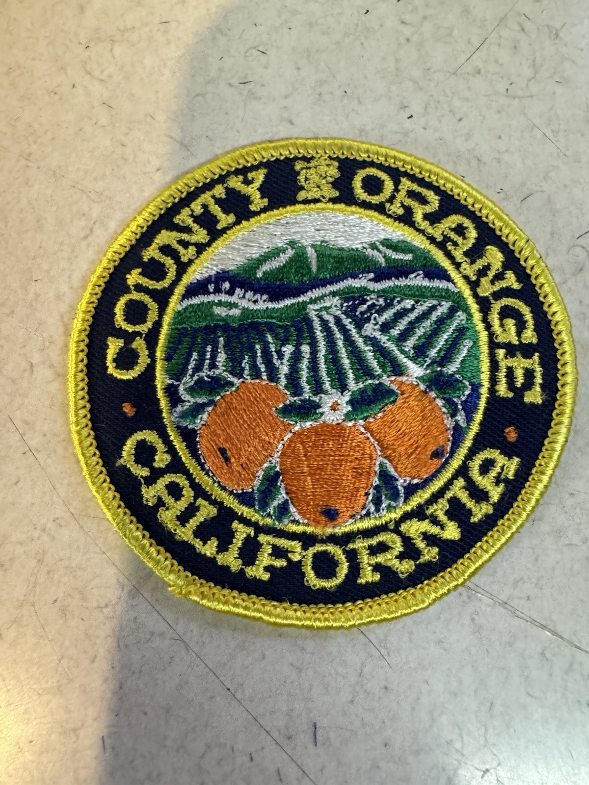 Rare HTF Orange County California Patch Vintage
