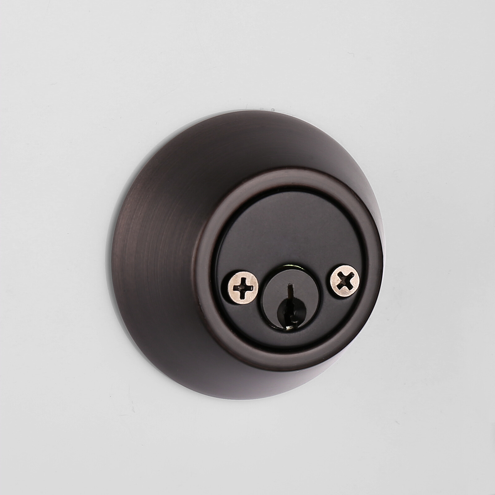 Probrico Front Entry Door Handle Lock Set Wave Lever Keyed alike Single Deadbolt