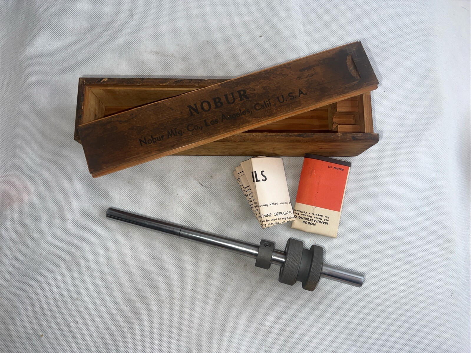 Nobur Double Edged Cutting Blade De-burr Tool