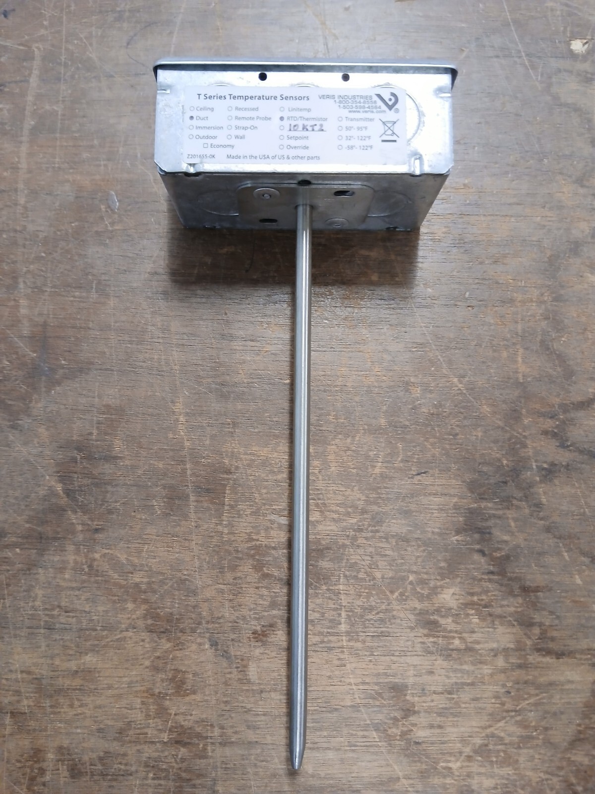 VERIS T-Series Temperature Sensor