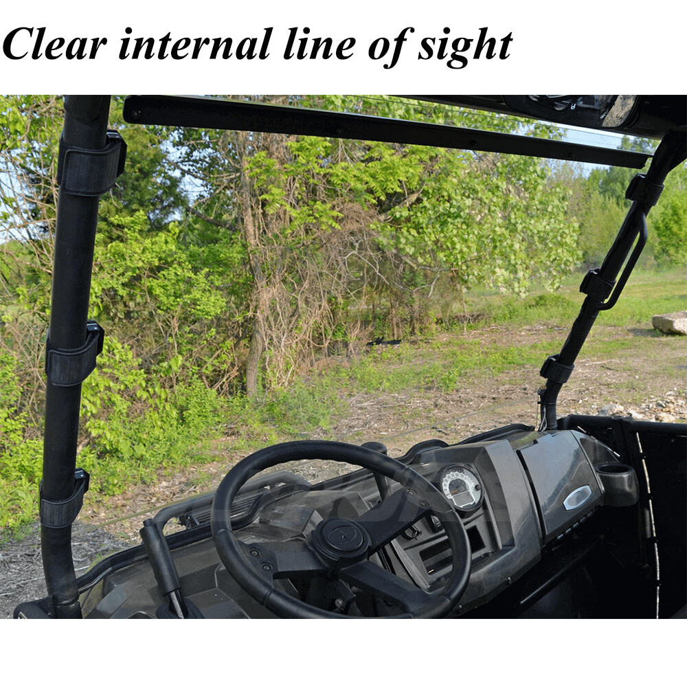 UTV Full Windshield Windscreen For Polaris Ranger 400 / 500 800 Midsize / EV