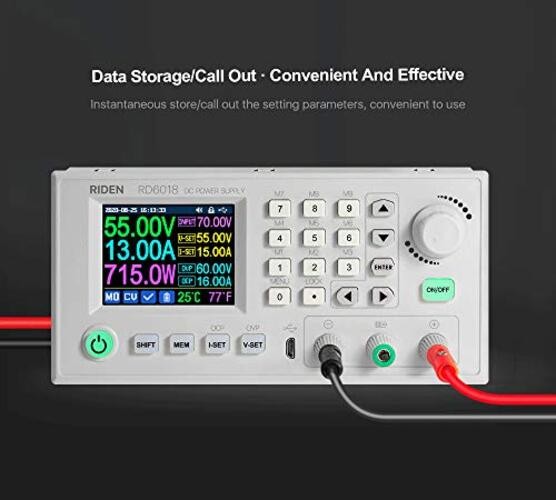 Riden RD6018 DC Power Supply Variable Adjustable Lab RD6018W(Whole machine)
