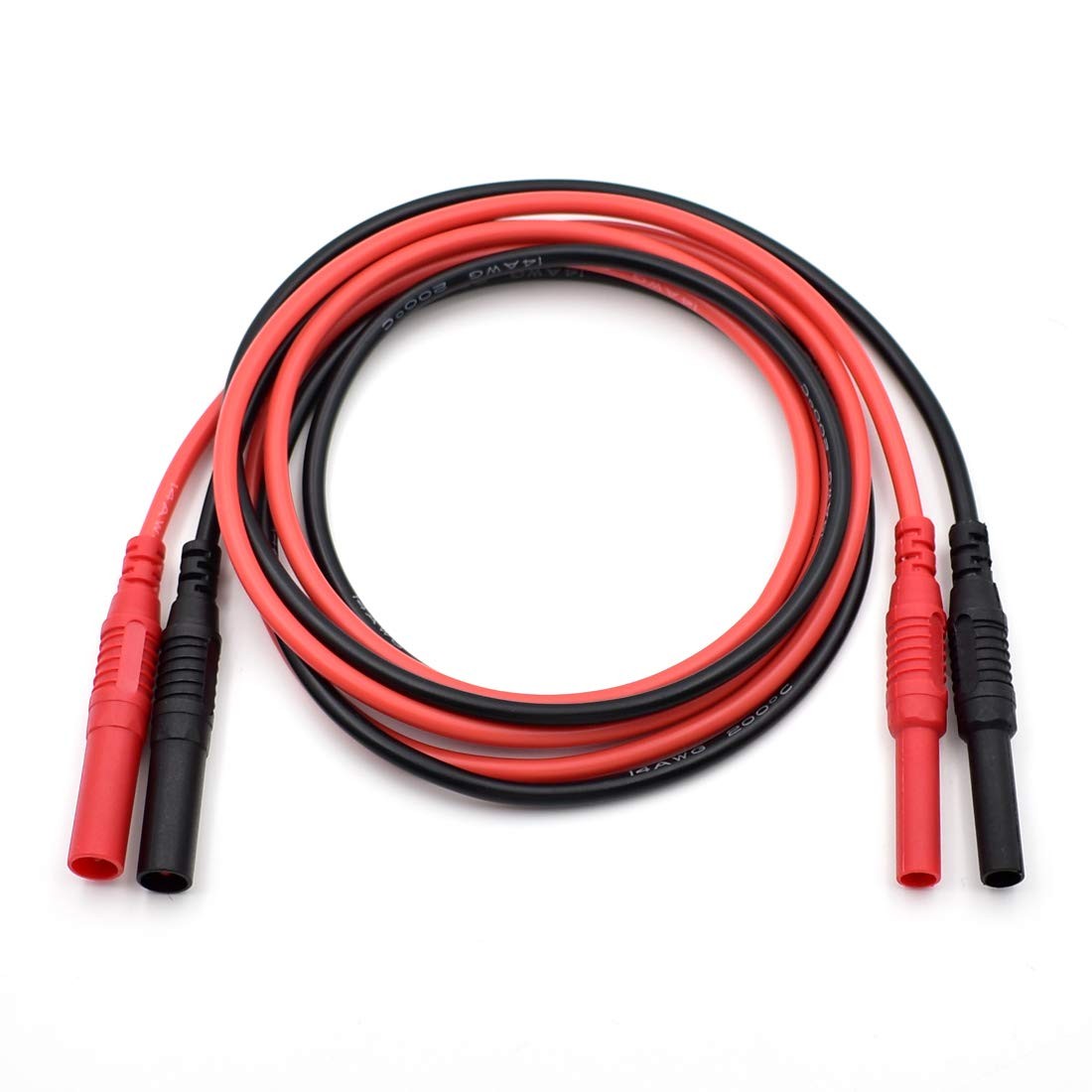 Meter Test Lead Extension Male to Female Connector 4mm Banana Plug to Jack He...