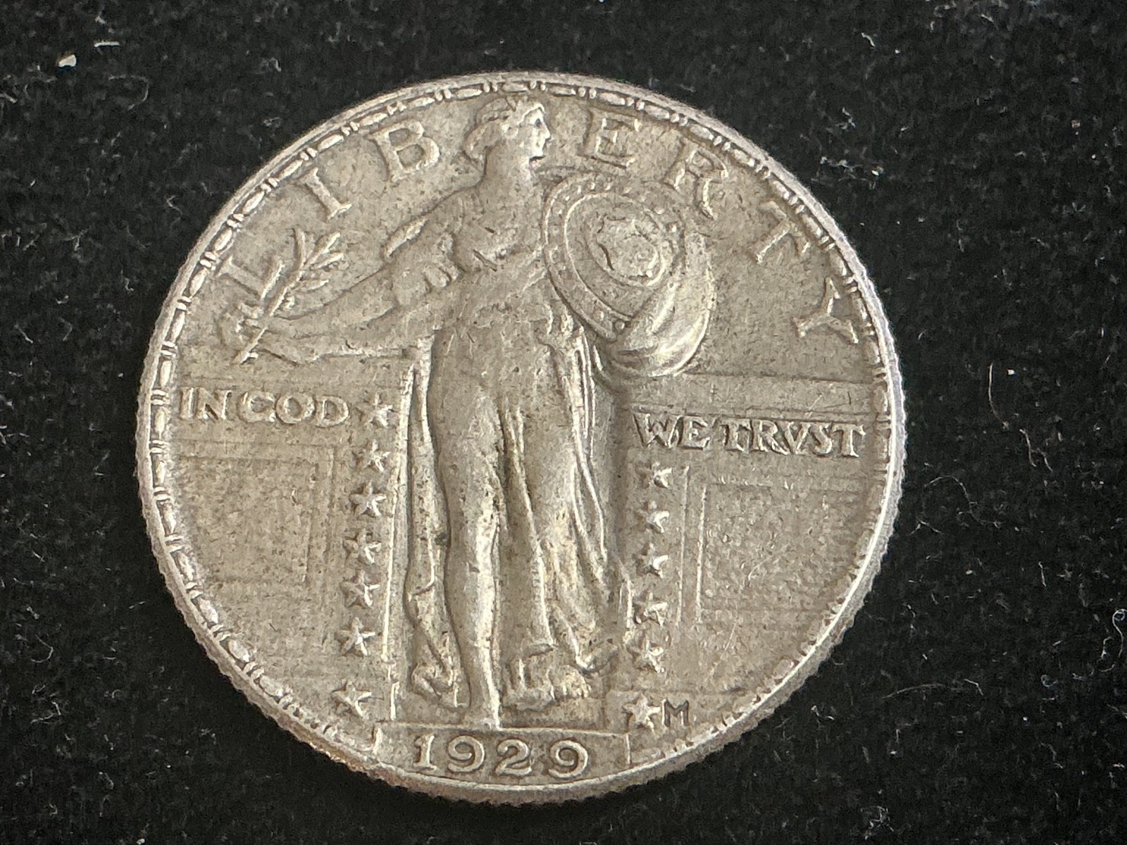 1929 Standing Liberty Quarter Sharp Details