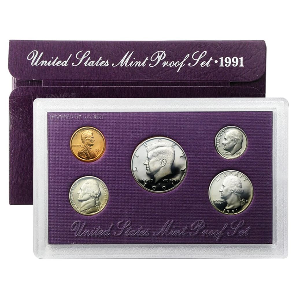1991-S Proof Set U.S. Mint Original Government Packaging OGP