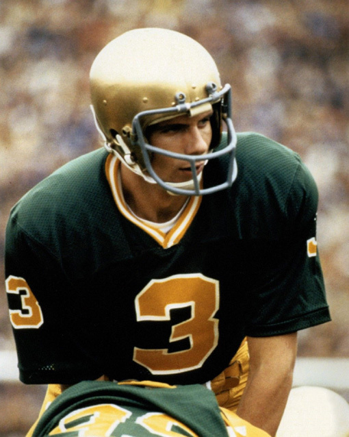 Notre Dame Fighting Irish JOE MONTANA Glossy 8x10 Photo Football Print Poster