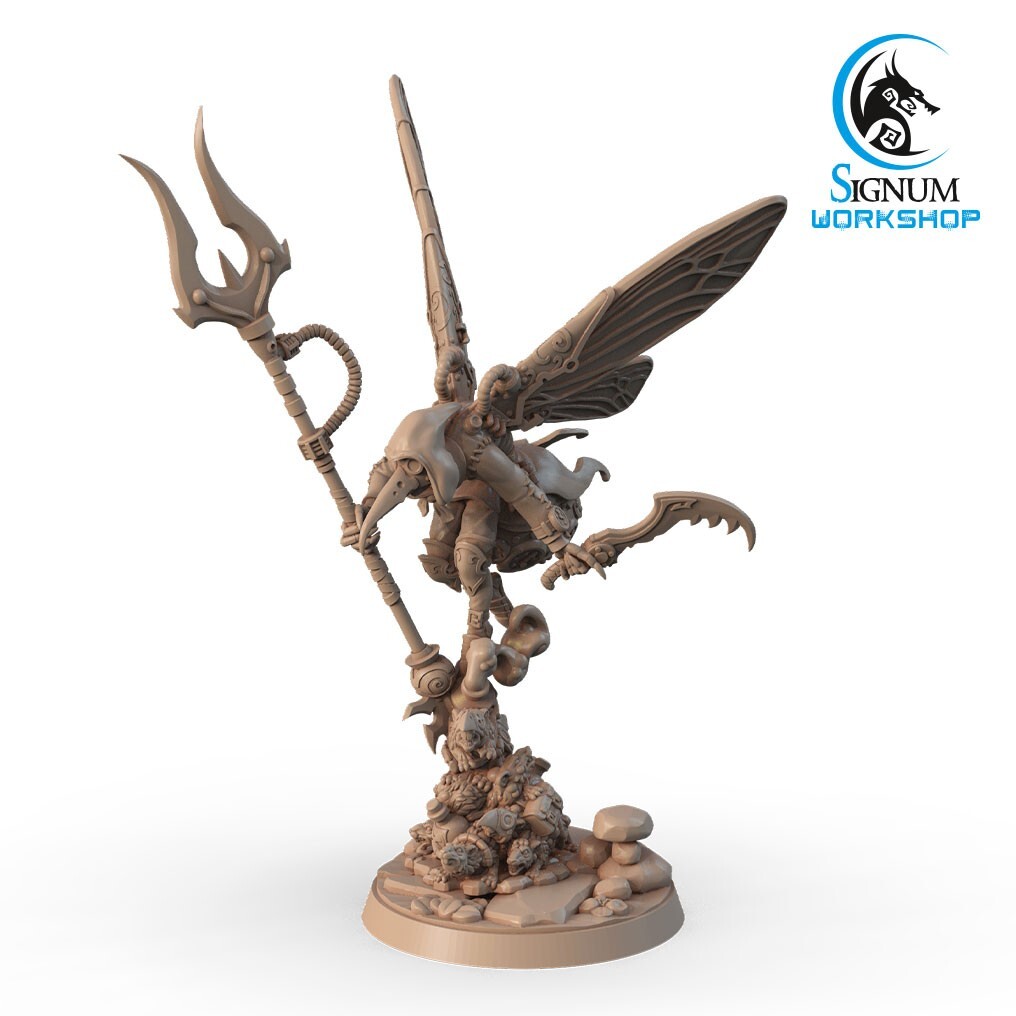 Gasporo - Plague Winged Spearman - Signum Games - Fantasy Dungeons and Dragons