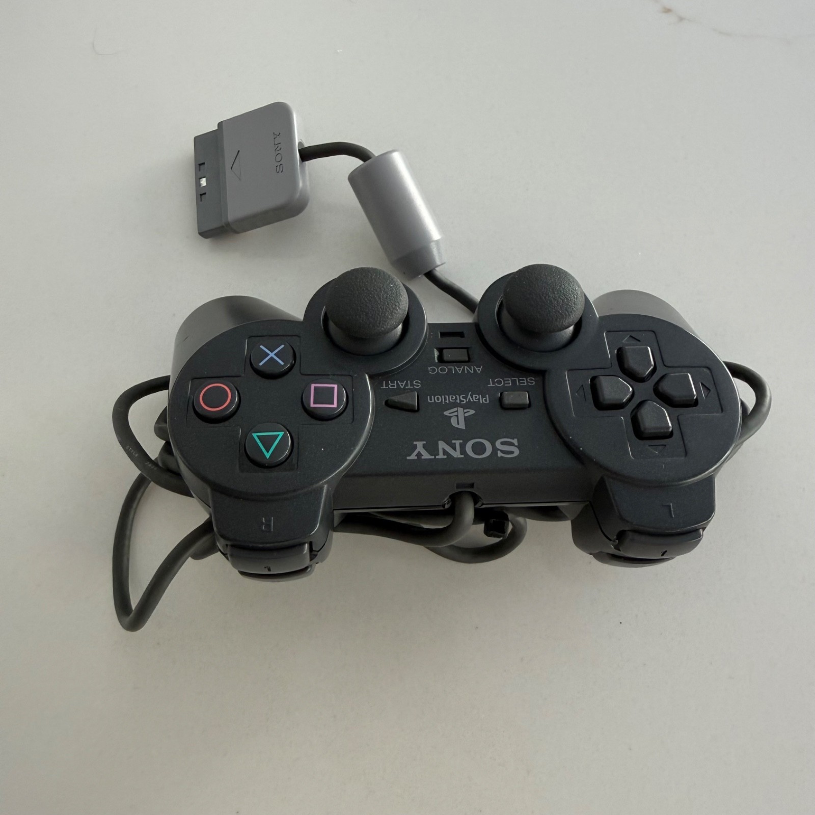 PS2 PS1 DualShock OEM Sony PlayStation 1 & 2 Controller - Multiple Colors