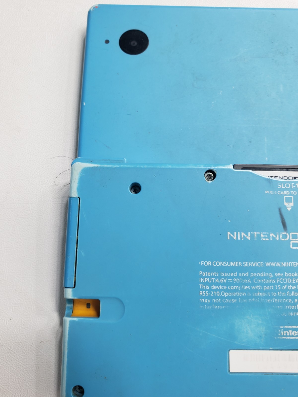 Nintendo DSi Blue Handheld Video Game Tested Working Camera Console Only