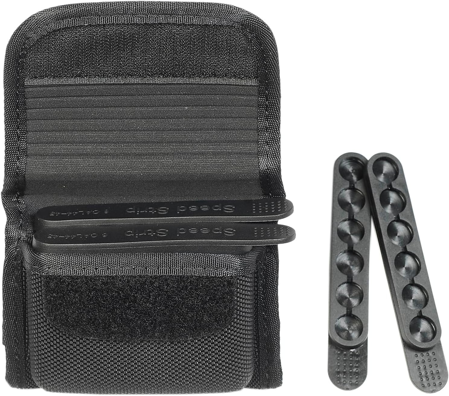 Molded Speed Strips Pouch with 4 Speed Strips for .38/.357 & 40SW Secure Carry