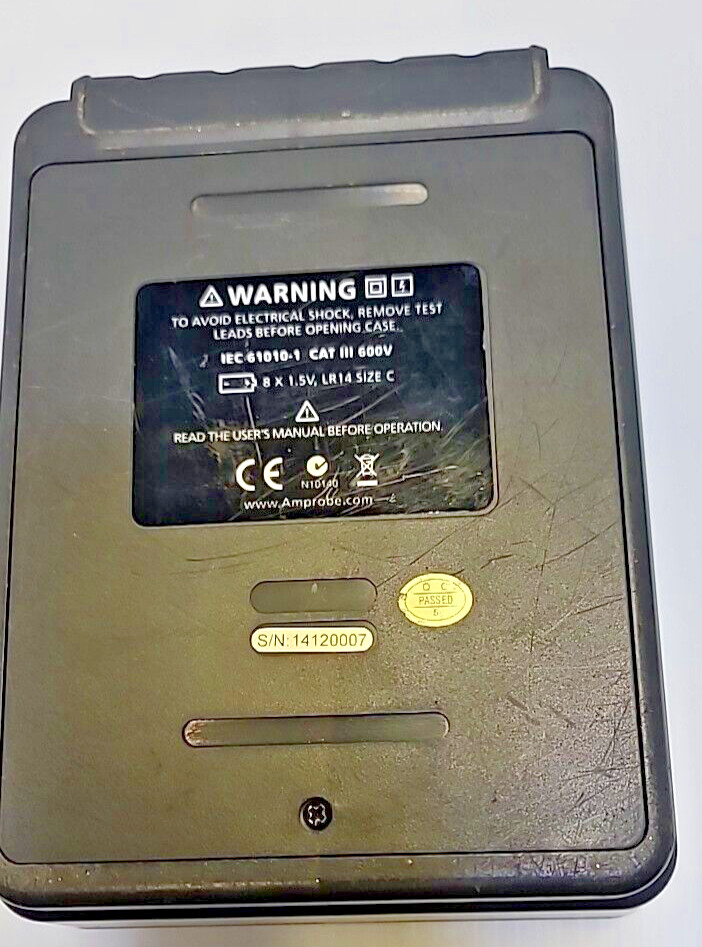 AMPROBE AMB-50 5000V Insulation Resistance Tester
