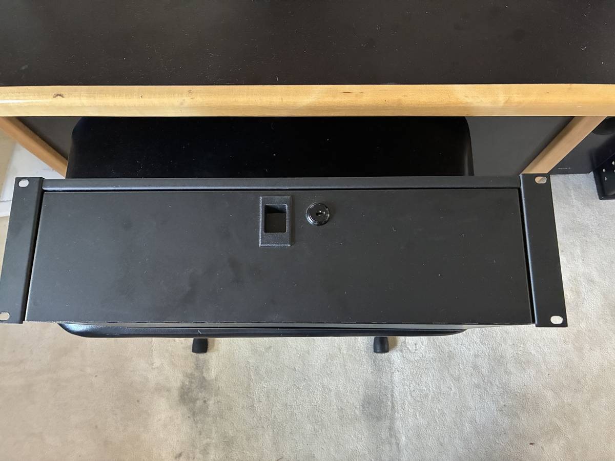 Middle Atlantic LBX-3 SP Rack Storage Vault with Lock and Key
