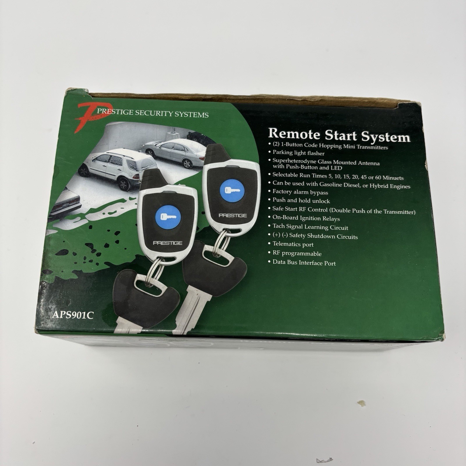 Prestige Security Systems Remote Start With Keyless Entry APS901C