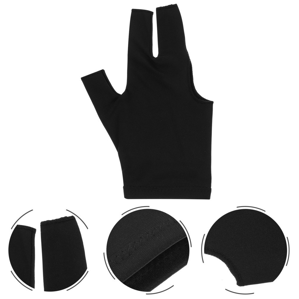 1Pair Elastic Billiard Gloves for Snooker Cue Sports Comfortable and Stylish